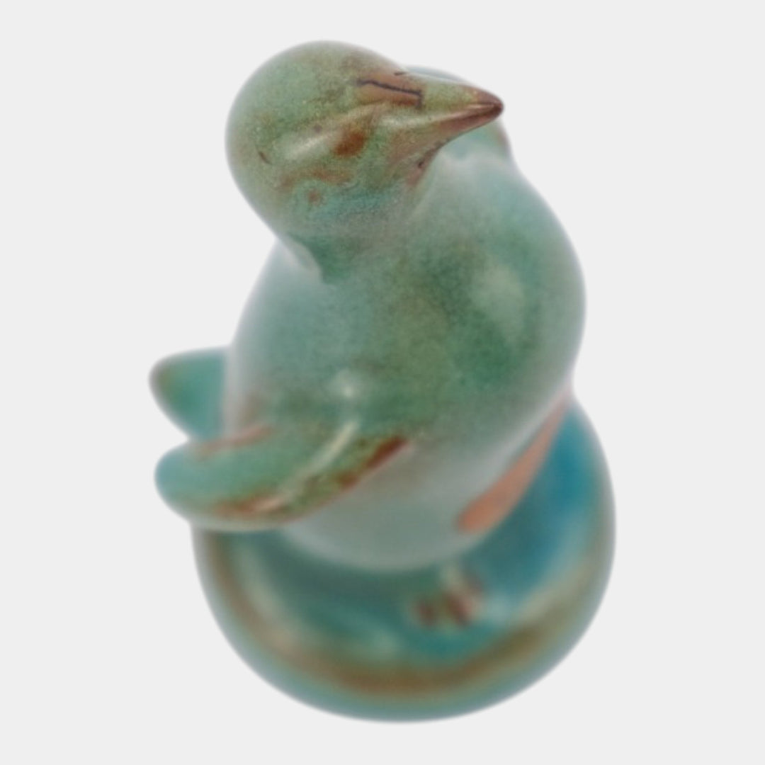 Nicodemus Pottery "Optimist" Penguin Figural Art Pottery Mid Century Figurine