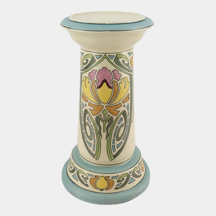 Roseville Persian 1916 Vintage Art Pottery Art Nouveau Creamware Pedestal