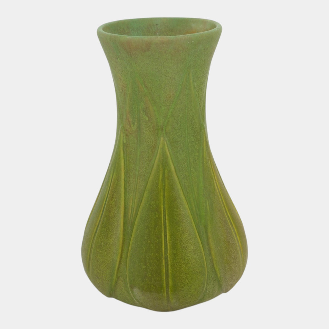 Roseville Early Velmoss Green 1916 Vintage Arts & Crafts Pottery Vase 138-12
