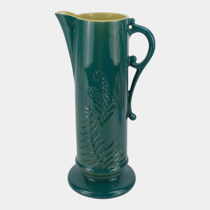 Roseville Mayfair Green 1952 Mid Century Modern Pottery Ceramic Tankard 1107-12