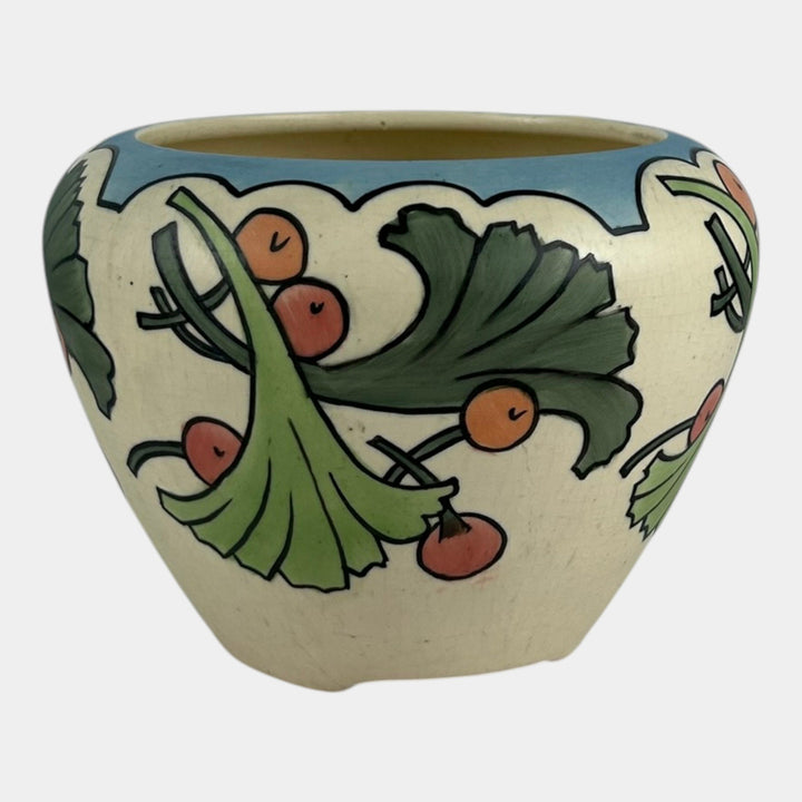 Roseville Persian Creamware 1916 Vintage Art Pottery Jardiniere Planter 462-5