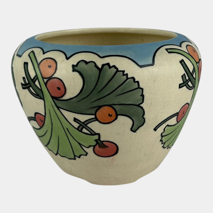 Roseville Persian Creamware 1916 Vintage Art Pottery Jardiniere Planter 462-5