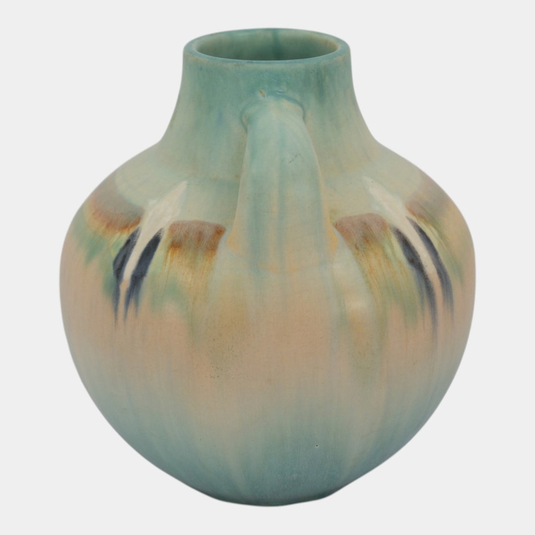 Roseville Montacello Green 1931 Vintage Art Pottery Ceramic Vase 562-7