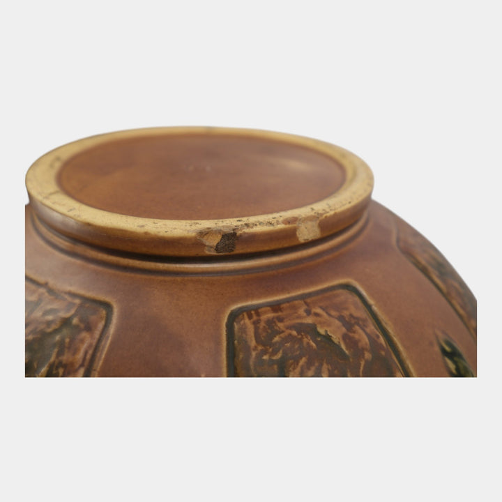 Roseville Florentine I 1920 Vintage Art Pottery Jardiniere And Pedestal 602-10