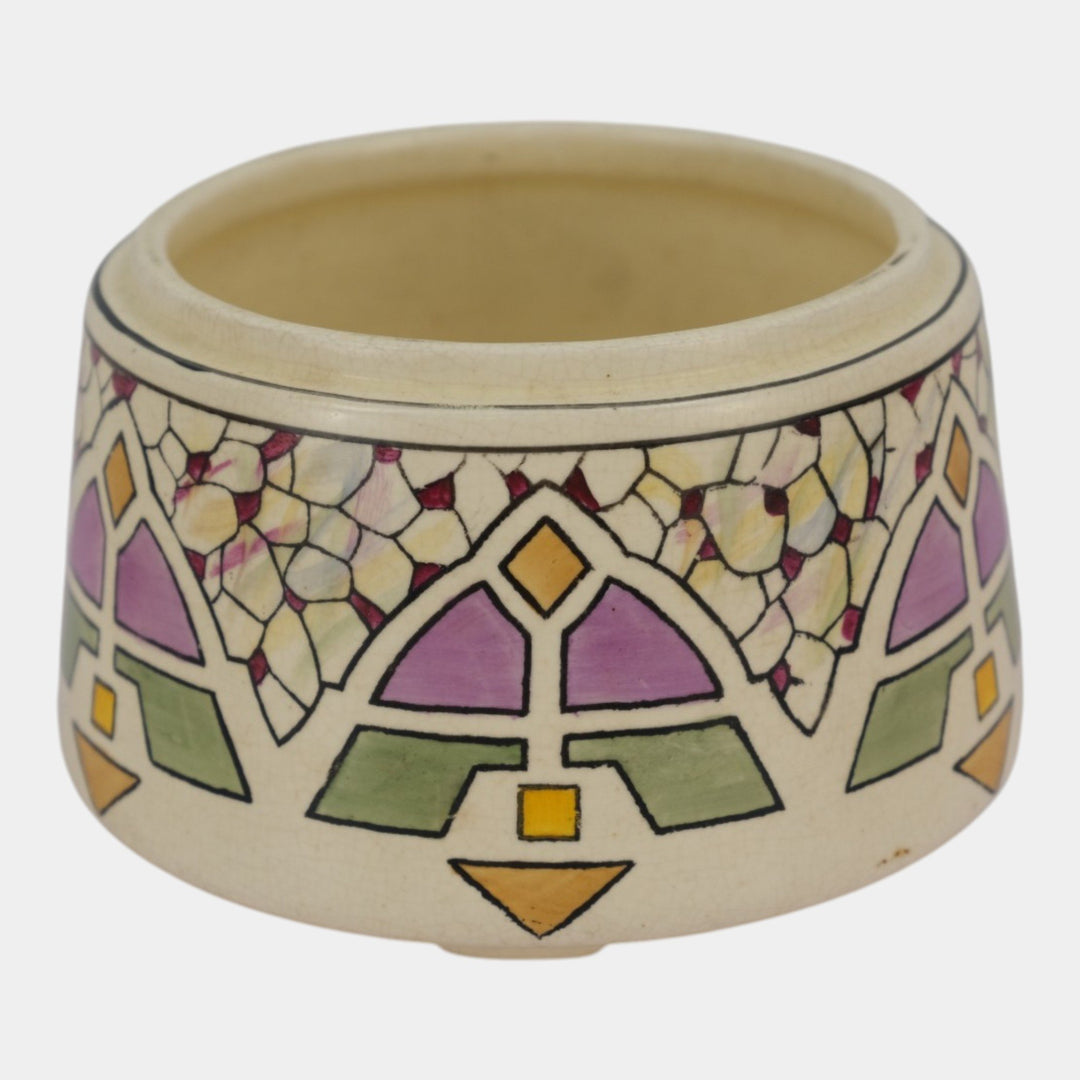 Roseville Persian Creamware 1916 Antique Art Pottery Jardiniere Planter