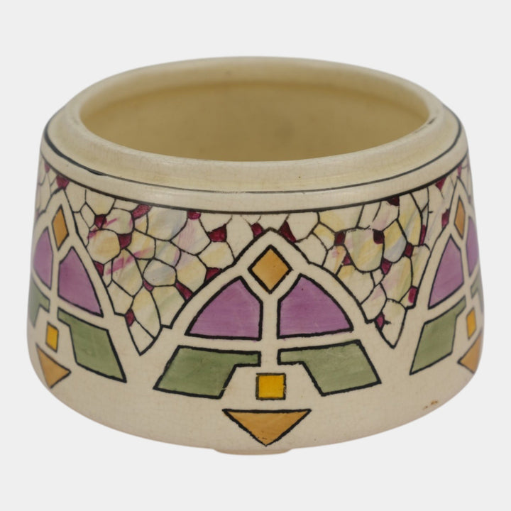Roseville Persian Creamware 1916 Antique Art Pottery Jardiniere Planter
