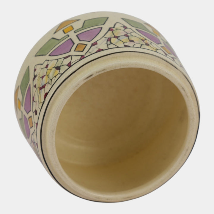 Roseville Persian Creamware 1916 Antique Art Pottery Jardiniere Planter
