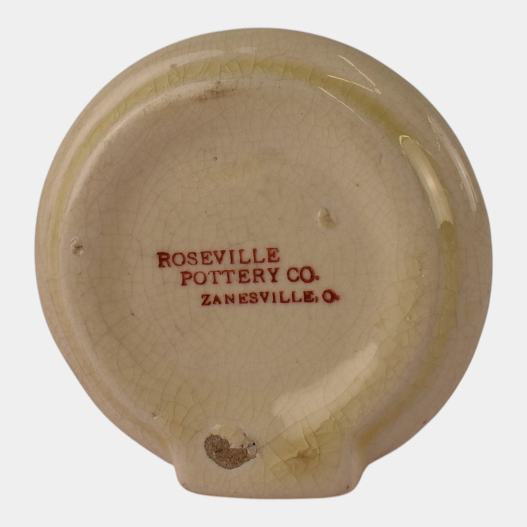 Roseville Creamware 1910 Pottery Hotel Lenox Minnesota Advertising Ashtray