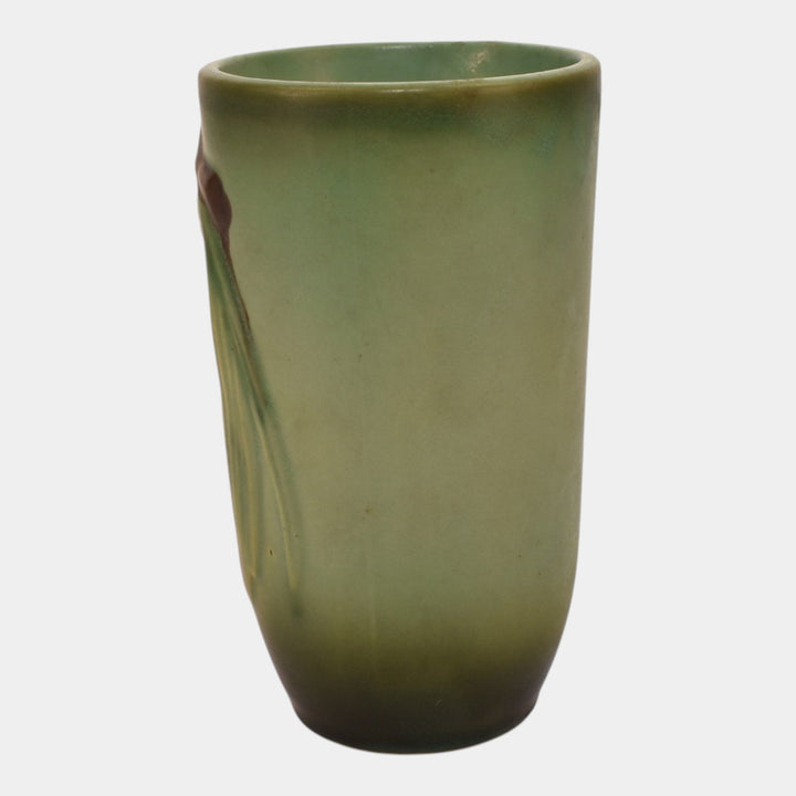 Roseville Pine Cone Green 1940 Vintage Art Pottery Ceramic Tumbler Cup 414