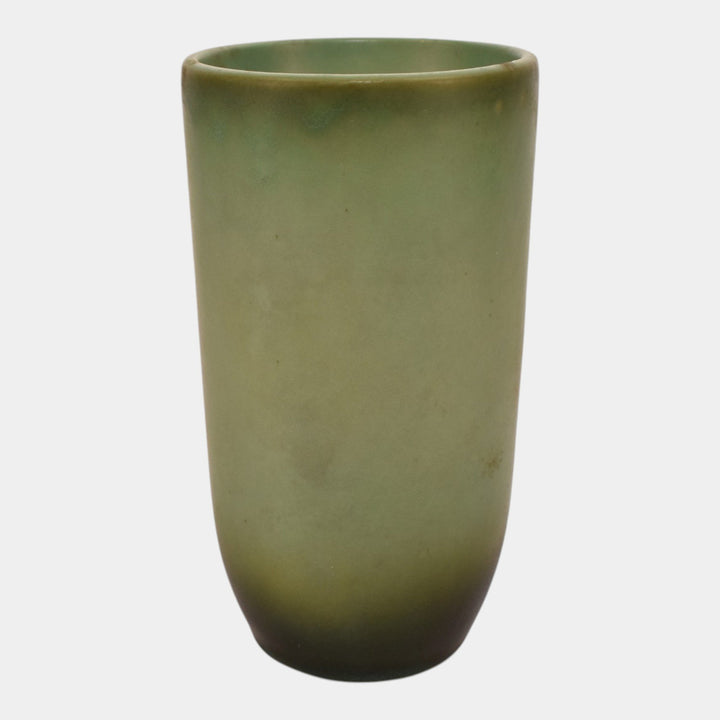 Roseville Pine Cone Green 1940 Vintage Art Pottery Ceramic Tumbler Cup 414