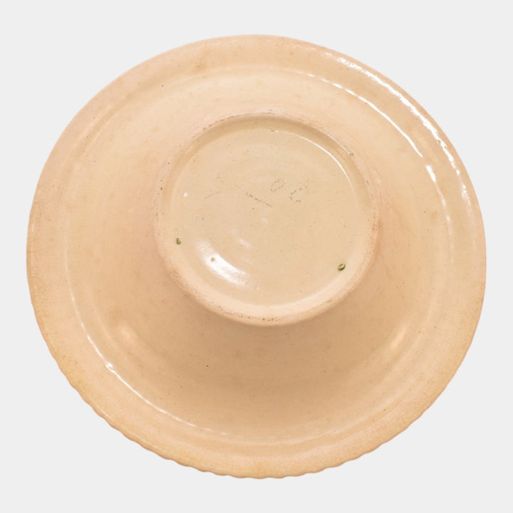 Roseville Donatello 1916 Vintage Art Pottery Ceramic Console Bowl 61-8