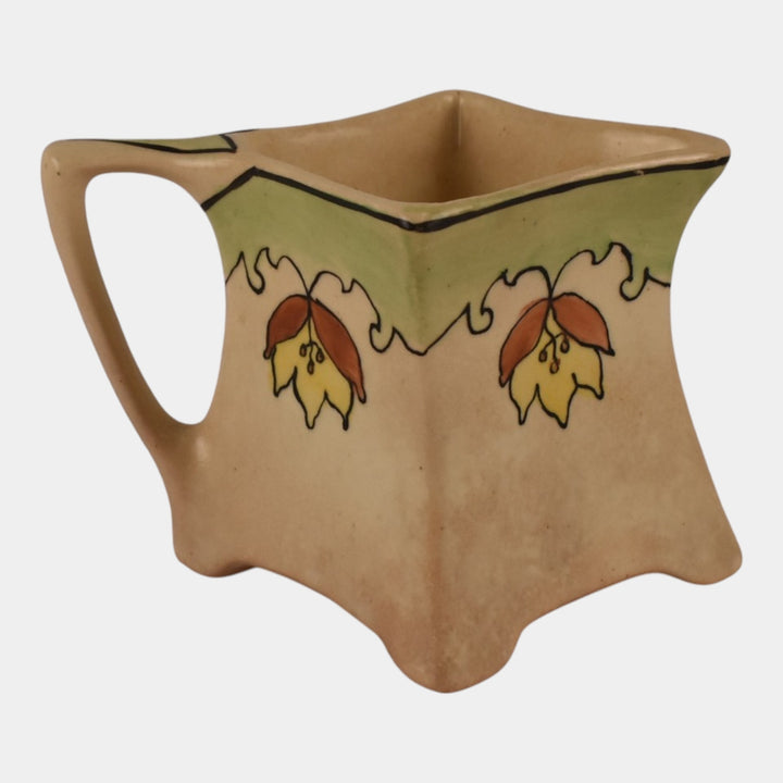Roseville Persian Creamware 1916 Art Nouveau Floral Art Pottery Creamer Pitcher - Just Art Pottery