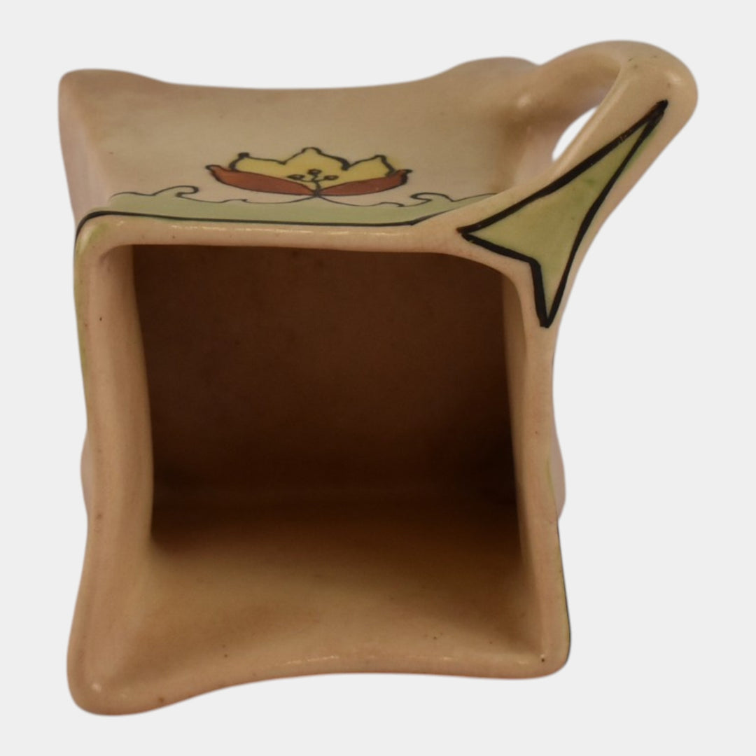 Roseville Persian Creamware 1916 Art Nouveau Floral Art Pottery Creamer Pitcher - Just Art Pottery