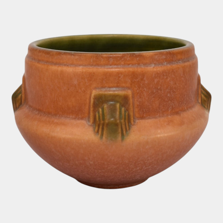 Roseville Artcraft Tan 1933 Vintage Art Pottery Ceramic Jardiniere Planter 629-4