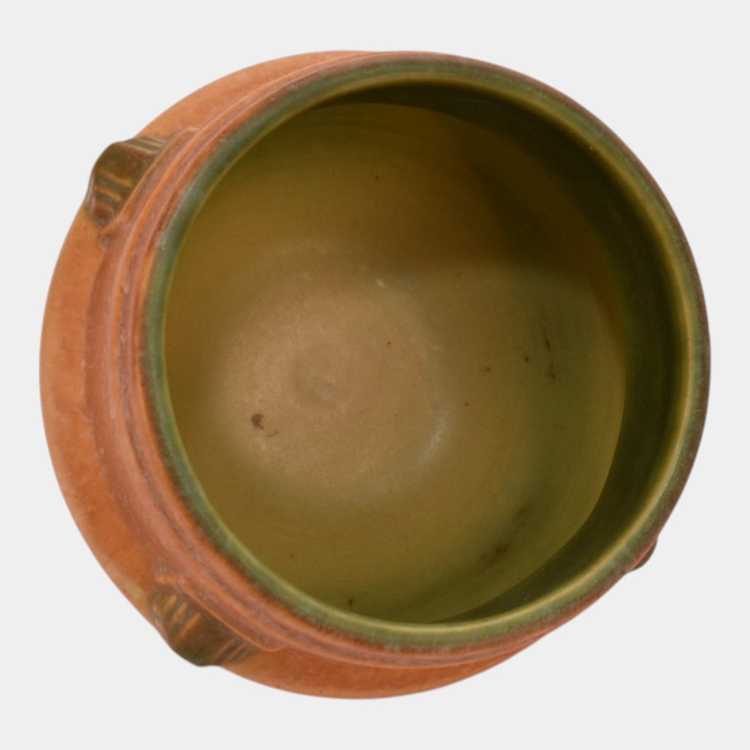 Roseville Artcraft Tan 1933 Vintage Art Pottery Ceramic Jardiniere Planter 629-4