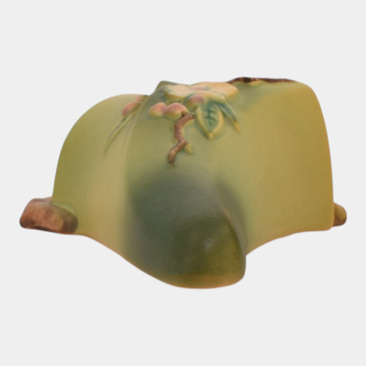 Roseville Apple Blossom Green 1949 Vintage Art Pottery Ceramic Wall Pocket 366-8