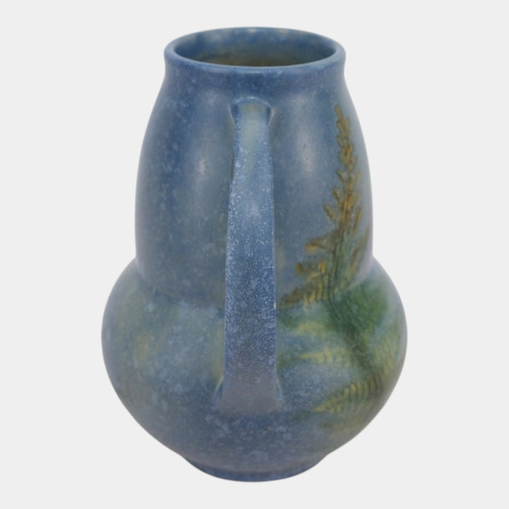Roseville Windsor Blue 1931 Vintage Art Deco Pottery Ceramic Vase 549-7