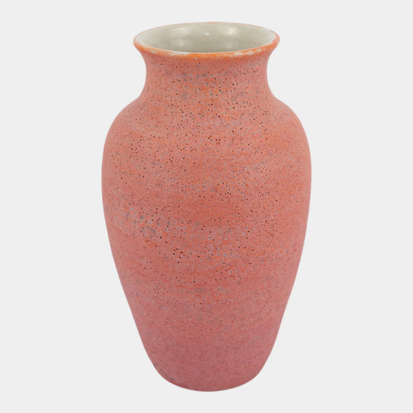 Door Studio Scott Draves Art Pottery Red Volcanic Glaze Hand