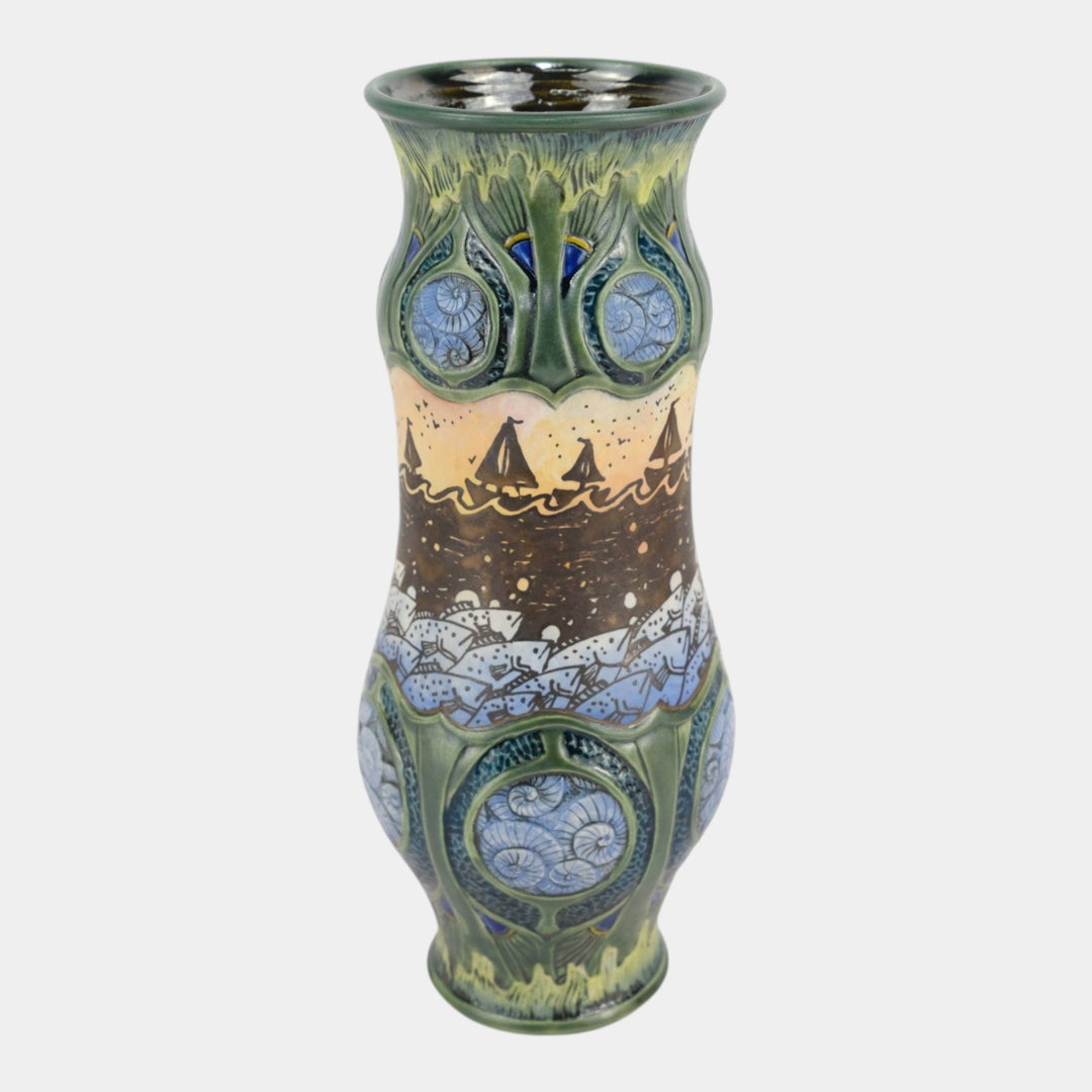 Calmwater Designs Stephanie Young Studio Art Pottery Tradewinds Ceramic Vase