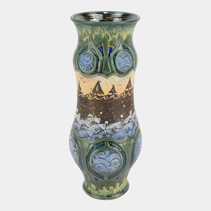 Calmwater Designs Stephanie Young Studio Art Pottery Tradewinds Ceramic Vase