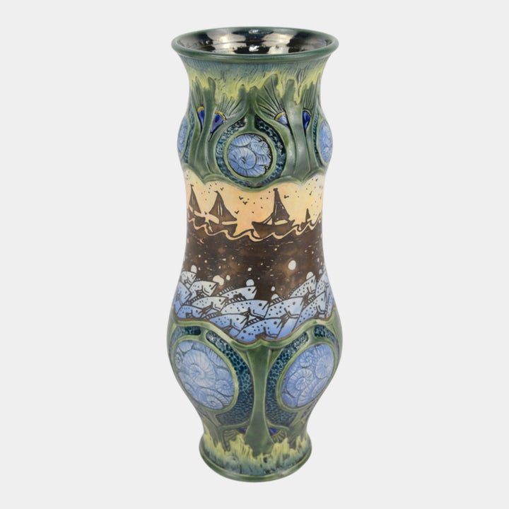 Calmwater Designs Stephanie Young Studio Art Pottery Tradewinds Ceramic Vase