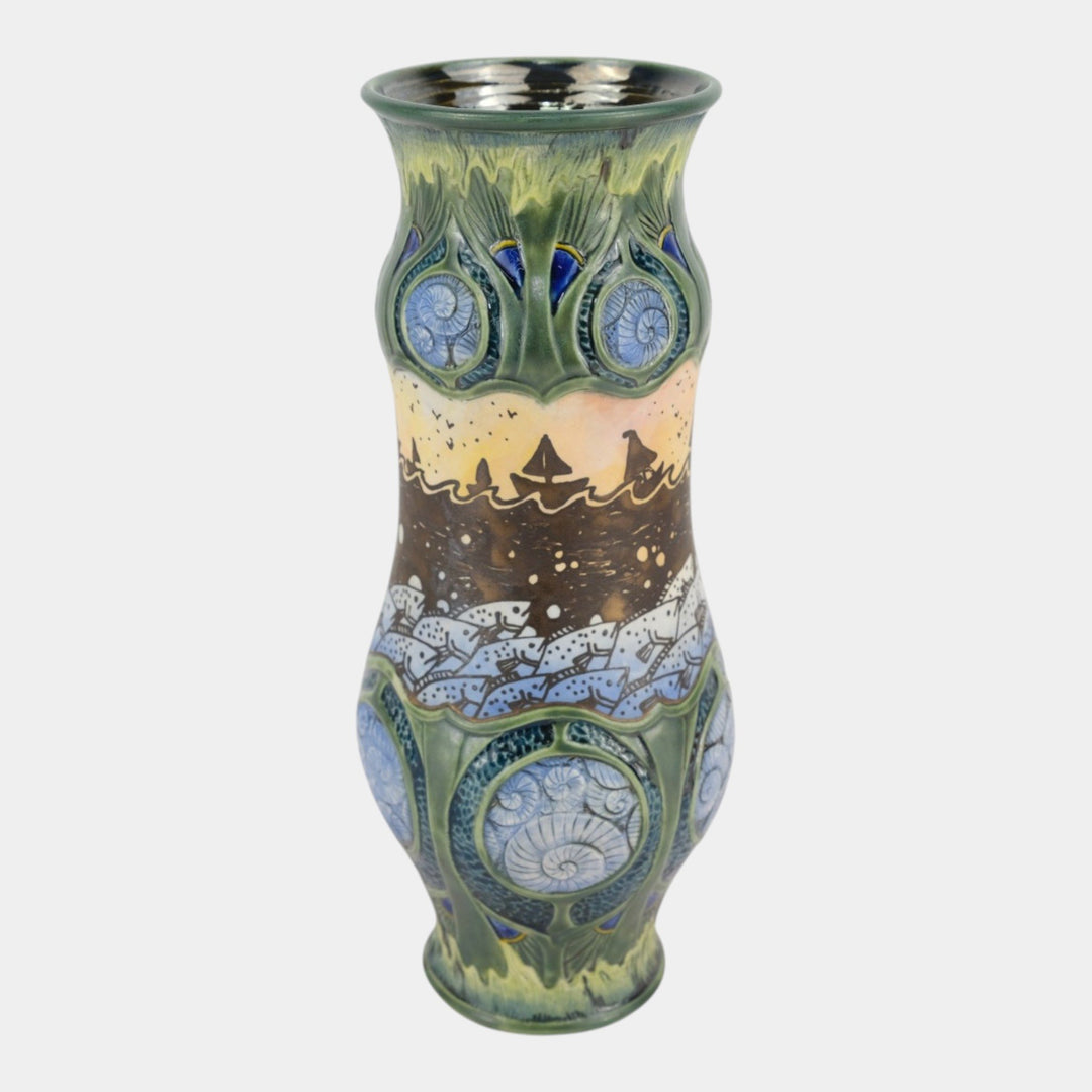 Calmwater Designs Stephanie Young Studio Art Pottery Tradewinds Ceramic Vase