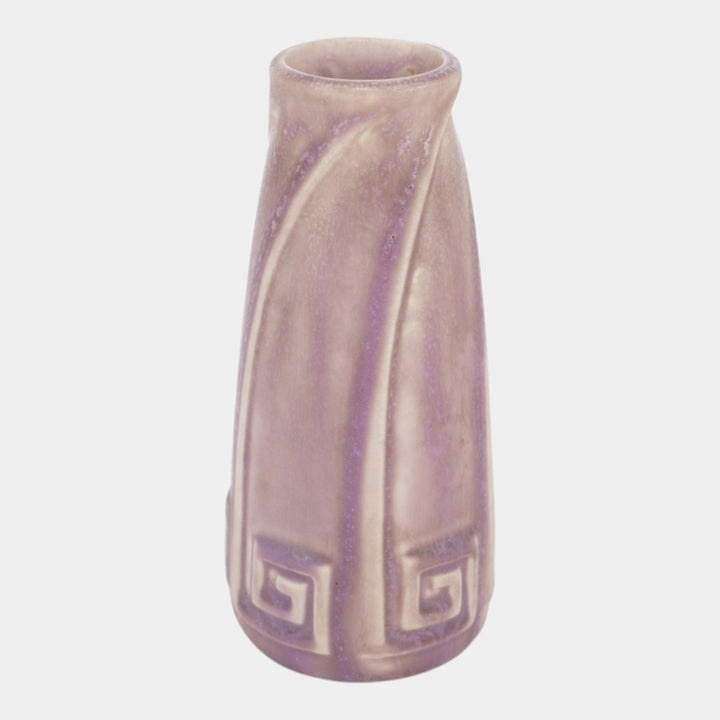 Rookwood 1926 Vintage Arts And Crafts Pottery Purple Ceramic Vase 2135
