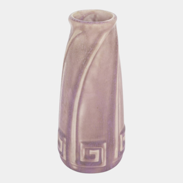 Rookwood 1926 Vintage Arts And Crafts Pottery Purple Ceramic Vase 2135