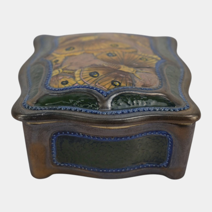 Calmwater Designs Stephanie Young Studio Art Pottery Moth Ceramic Box 5
