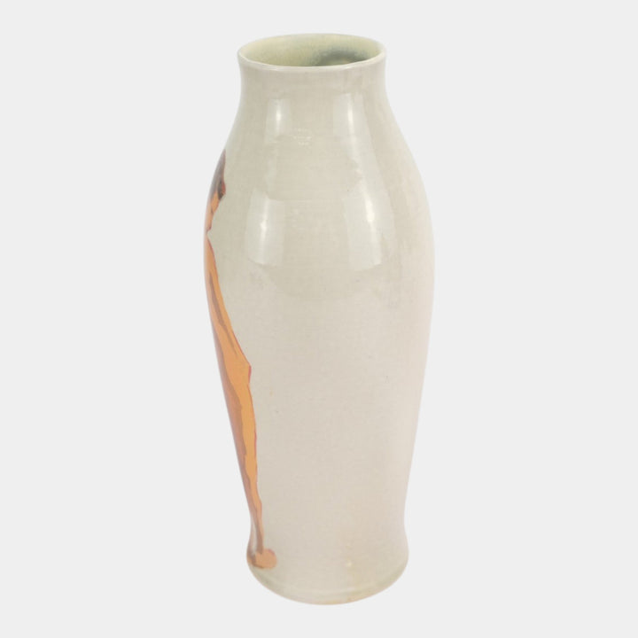 Ephraim Faience 2017 Experimental Hand Made Pottery Female Nude Portrait Vase