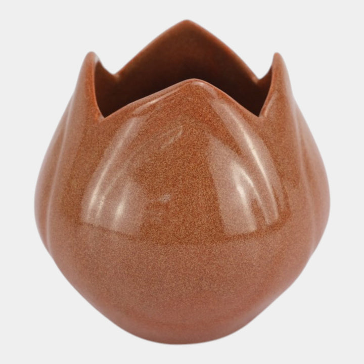 Van Briggle Gold Ore Glaze 1956 Vintage Art Pottery Ceramic Tulip Vase