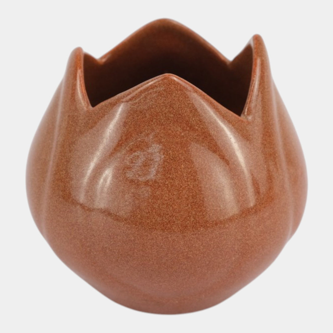 Van Briggle Gold Ore Glaze 1956 Vintage Art Pottery Ceramic Tulip Vase