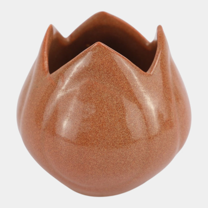 Van Briggle Gold Ore Glaze 1956 Vintage Art Pottery Ceramic Tulip Vase
