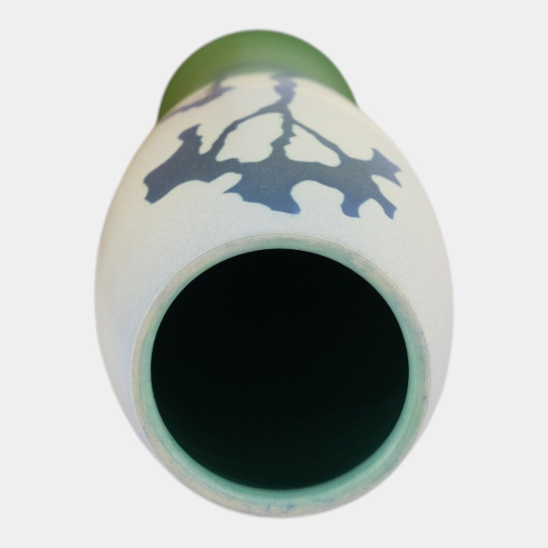 Ephraim Faience Pot Of The Week Art Pottery Scenic Fair Day Tableau Vase