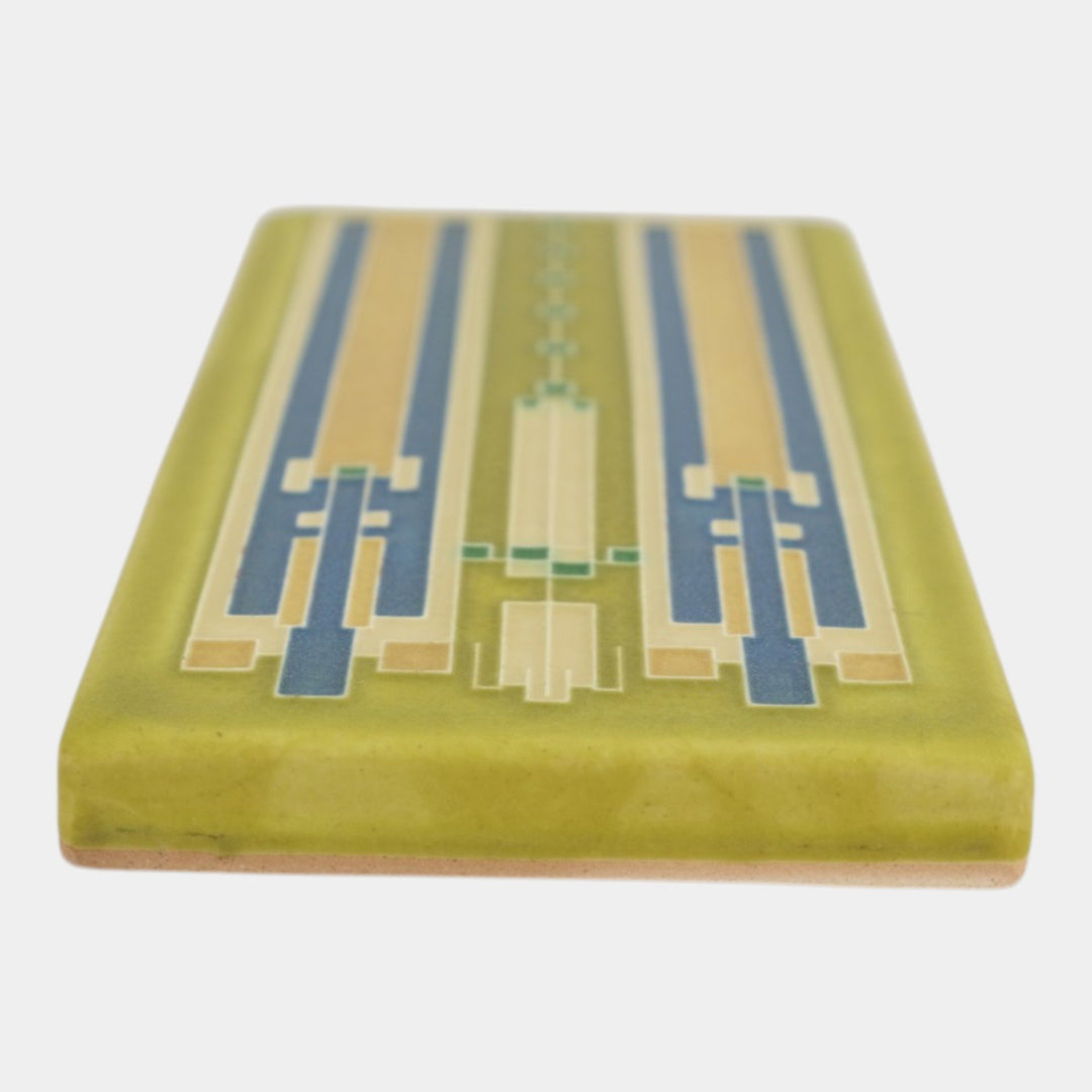 Motawi Tileworks Frank Lloyd Wright's Avery Coonley Rug Geometric Pottery Tile