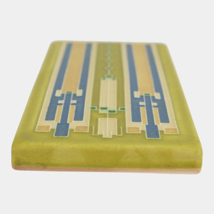 Motawi Tileworks Frank Lloyd Wright's Avery Coonley Rug Geometric Pottery Tile