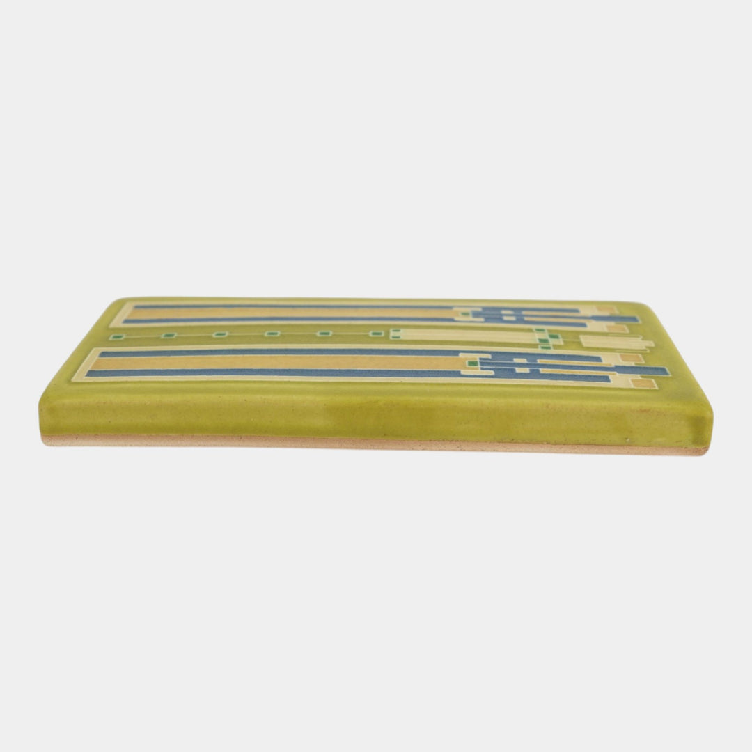 Motawi Tileworks Frank Lloyd Wright's Avery Coonley Rug Geometric Pottery Tile