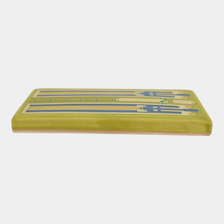 Motawi Tileworks Frank Lloyd Wright's Avery Coonley Rug Geometric Pottery Tile