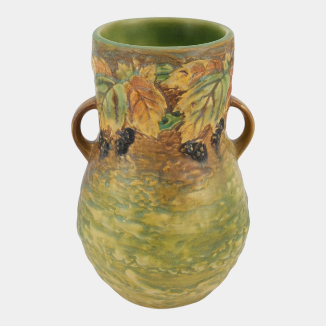 Roseville Blackberry 1932 Vintage Art Pottery Ceramic Vase 575-8