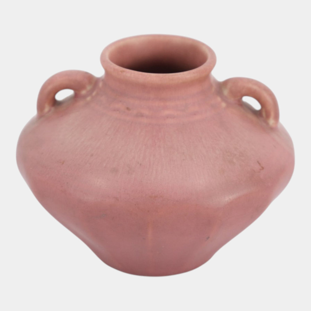 Rookwood 1930 Vintage Arts And Crafts Pottery Pink Ceramic Vase 6103