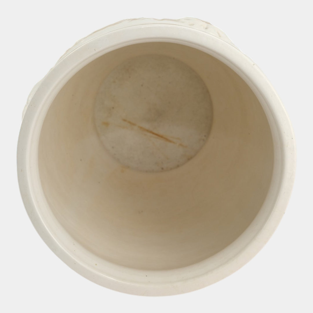 Roseville Florentine Ivory 1933 Vintage Art Pottery Ceramic Sand Jar 764-14