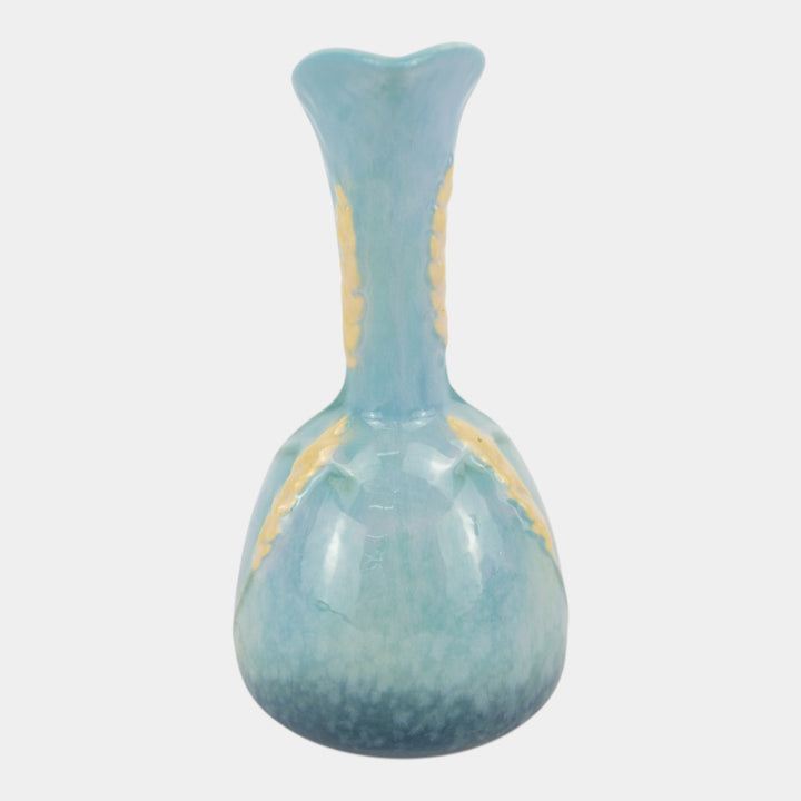 Roseville Wincraft Blue 1948 Mid Century Modern Pottery Ceramic Ewer 216-8