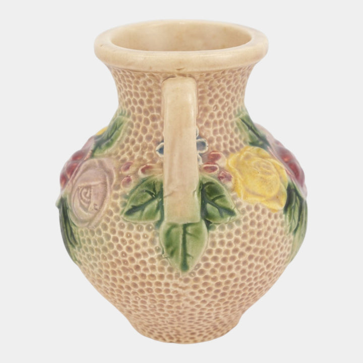 Roseville Rozane 1917 Pink Tint Vintage Art Pottery Ceramic Vase 110-6
