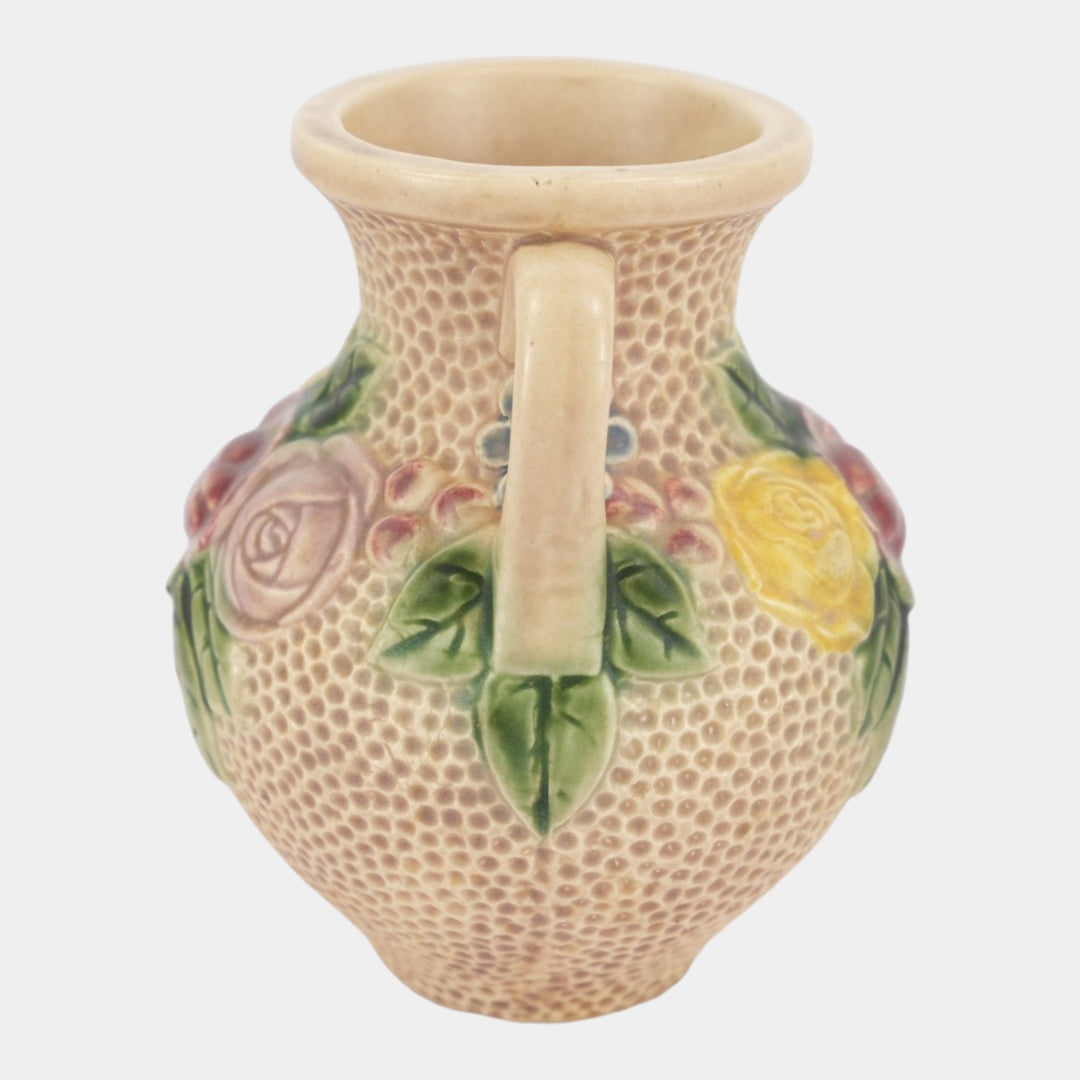 Roseville Rozane 1917 Pink Tint Vintage Art Pottery Ceramic Vase 110-6