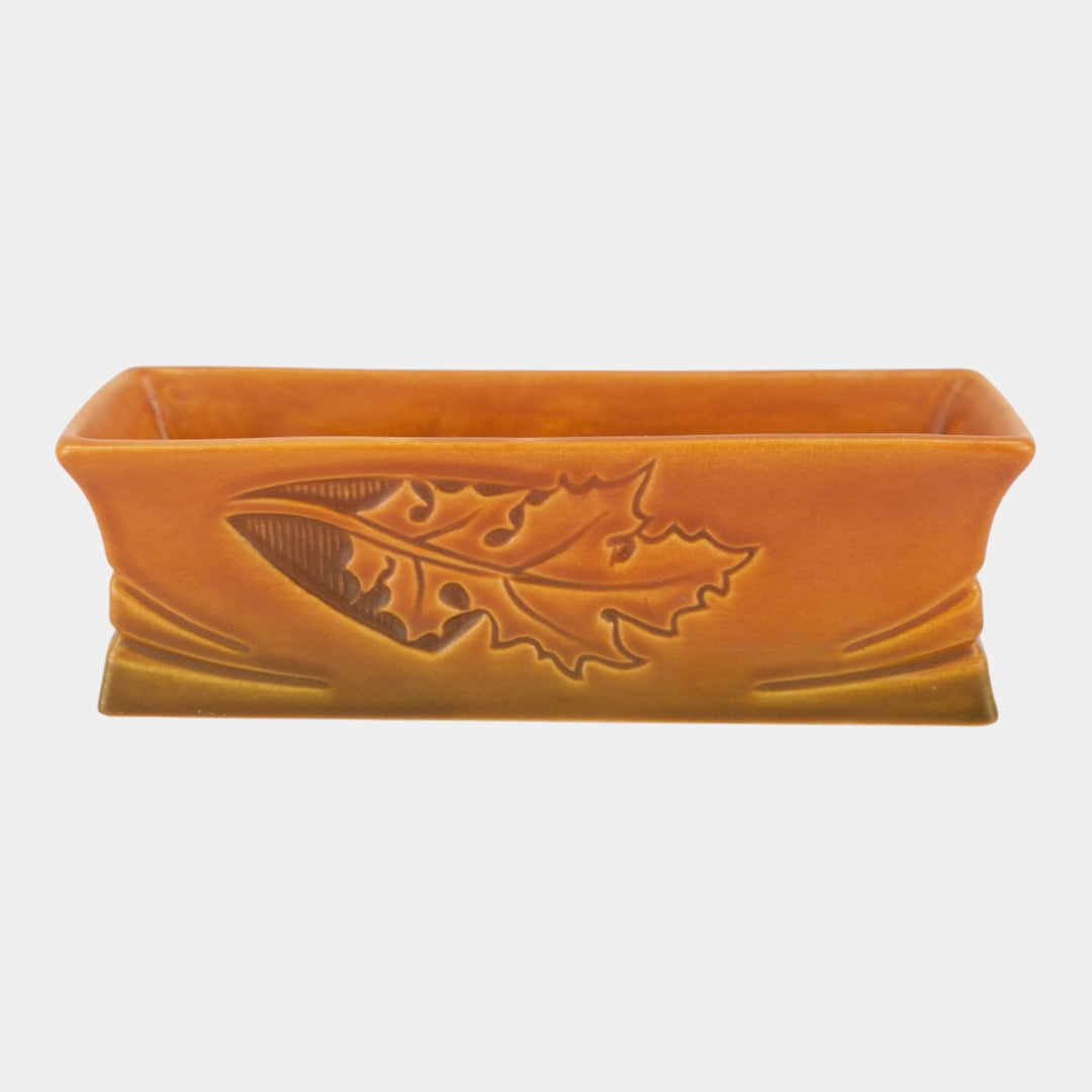 Roseville Silhouette Russet 1950 Mid Century Modern Window Box Planter 768-8