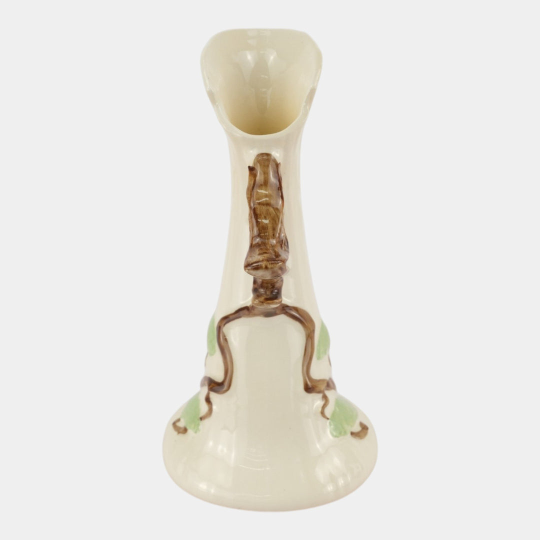 Roseville Ming Tree White 1949 Mid Century Modern Pottery Ceramic Ewer 516-10