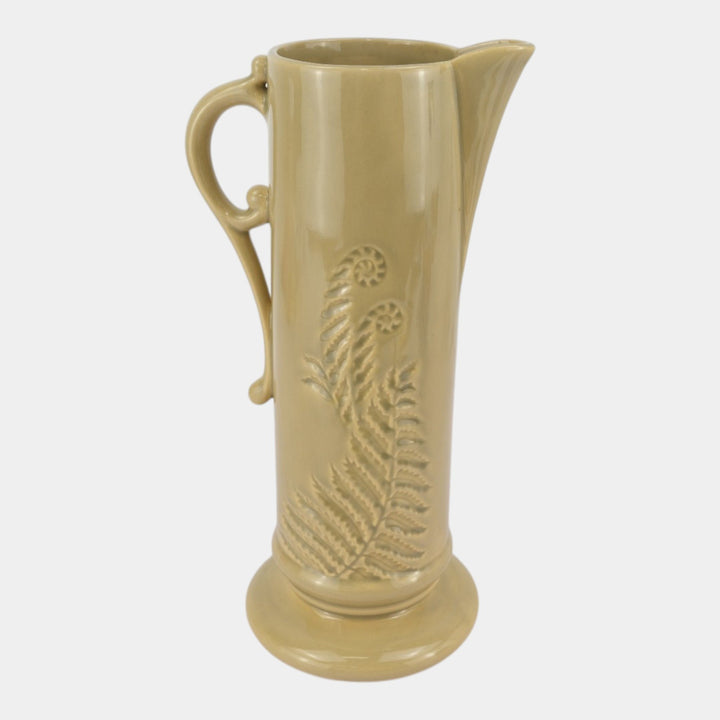 Roseville Mayfair Beige 1952 Mid Century Modern Pottery Ceramic Tankard 1107-12