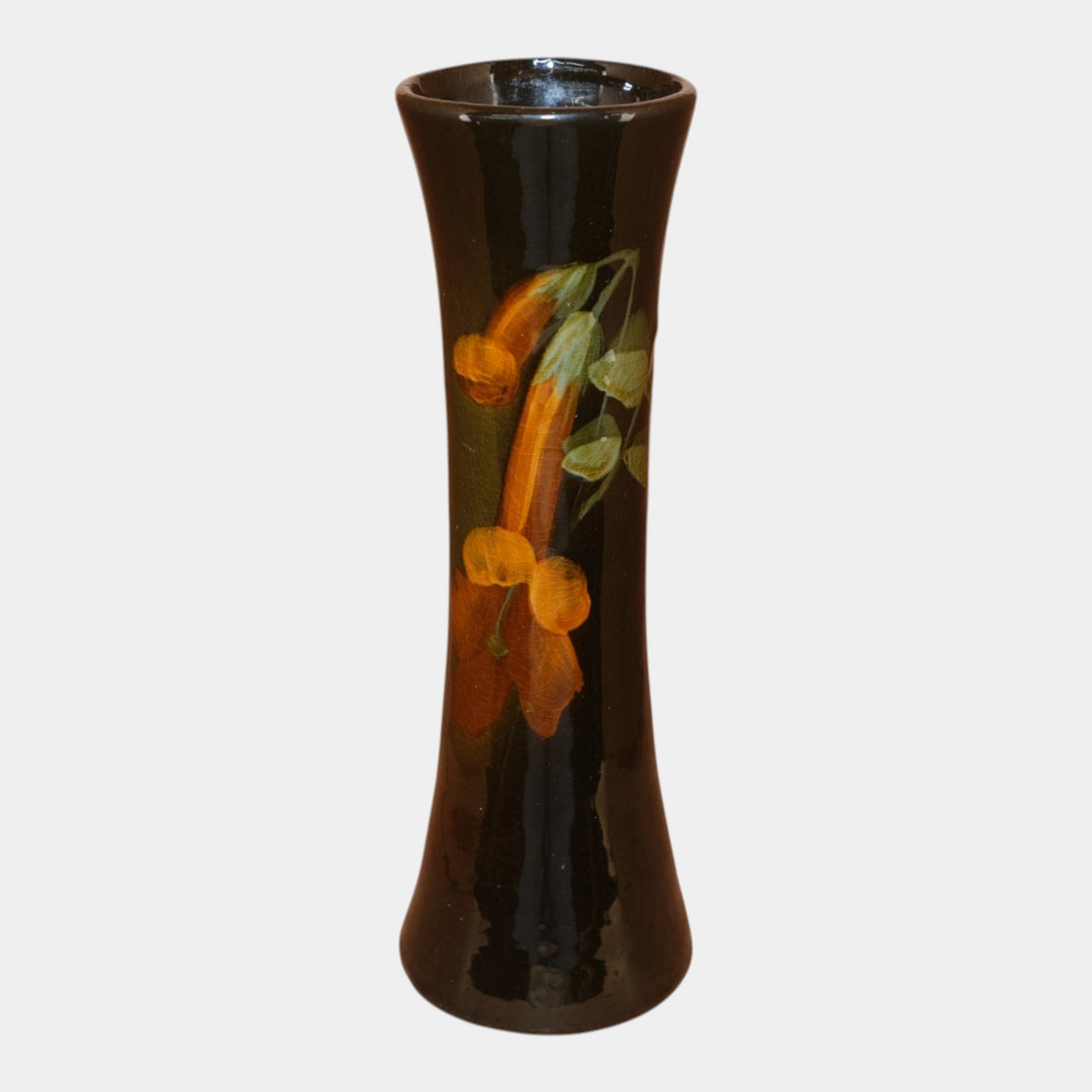 Roseville Rozane 1900s Vintage Art Pottery Standard Glaze Floral Vase 861-10