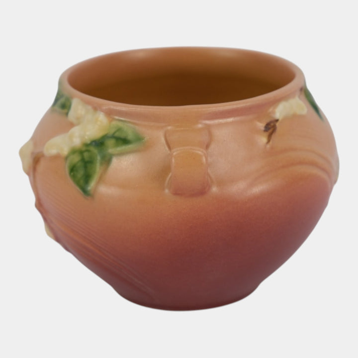 Roseville Snowberry Pink 1947 Vintage Pottery Ceramic Jardiniere Planter 1J-4