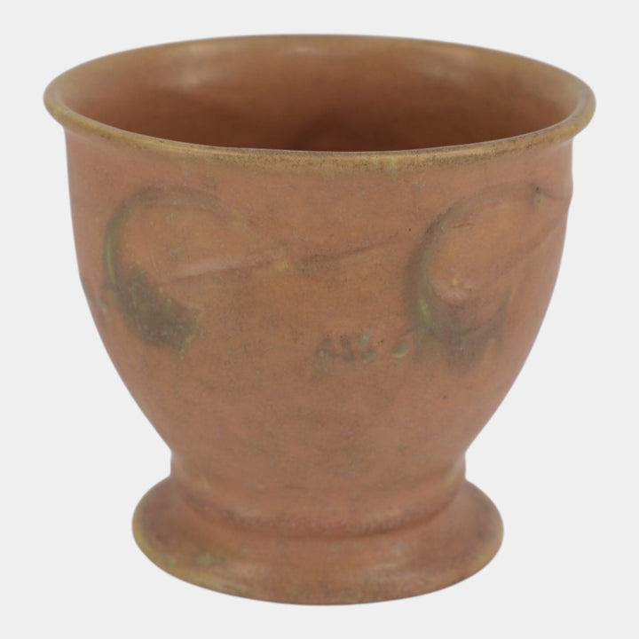 Roseville Cremona Pink 1928 Vintage Art Deco Pottery Ceramic Planter Vase 353-5